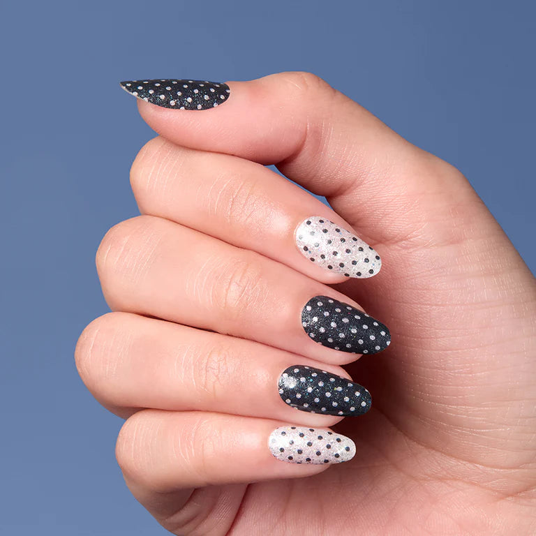 Dainty Dots Nail Polished Strips