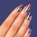 Banner of Bravery Nail Polished Strips