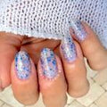 Peri Purple Nail Polished Strips